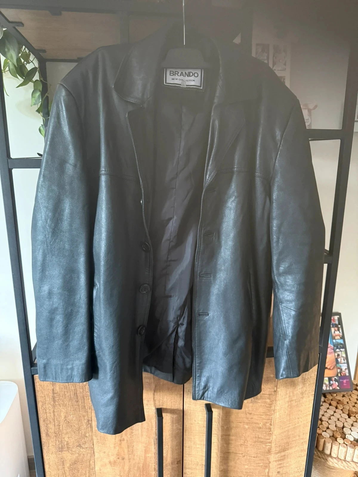Veste en cuir